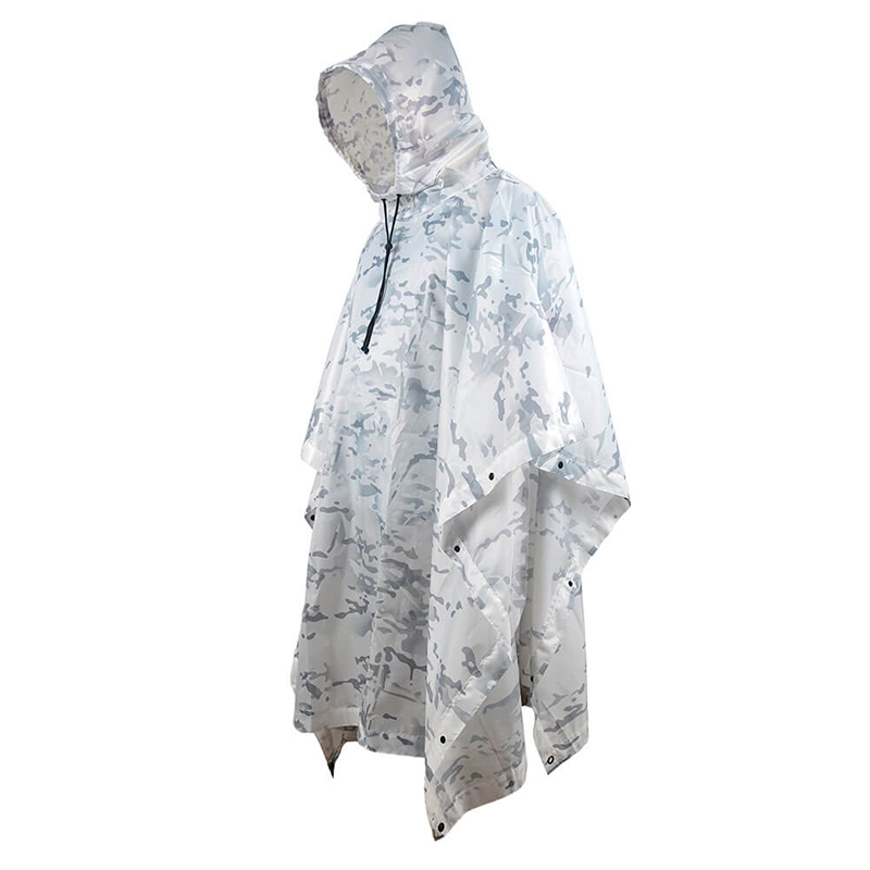 SABADO Military Heavy Duty Outdoor Raincoat Waterproof Women Men Tactical Rain Coat Poncho