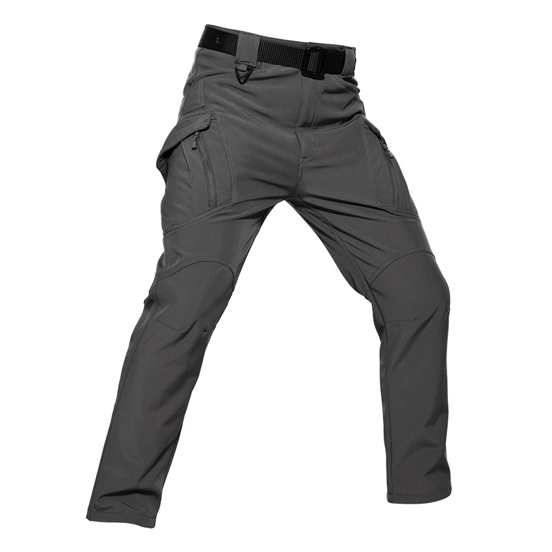 SABADO Tactical Fleece Pants Men's Army Cargo Softshell Pants