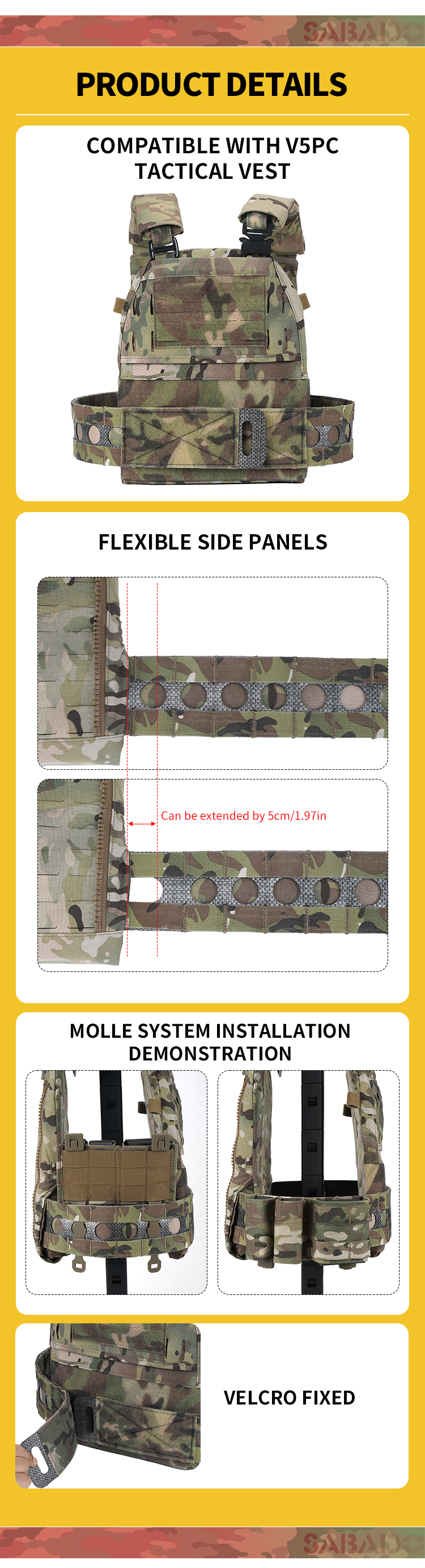 Tactical Vest Cummerbund