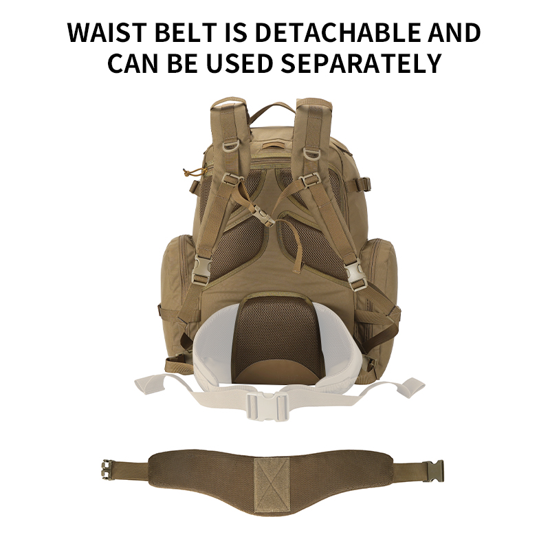 SABADO 55L Large Capacity 500D Nylon Outdoor Tactical Hunting Backpack
