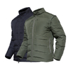 SABADO Military Men's Coat Down Jacket with Removable Sleeves