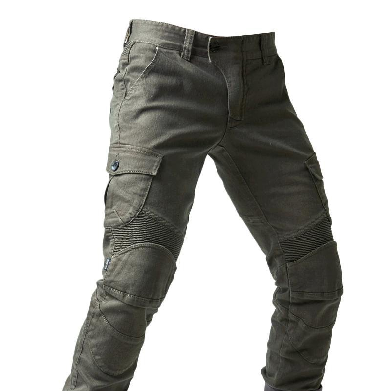 SABADO Multi Pockets Hunting Motorcycle Trousers Tactical Jeans for Men