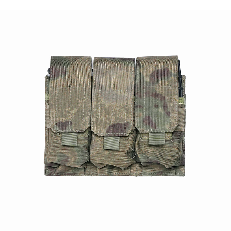 SABADO Tactical Triple Double Nylon Magazine Pouch for Army 5.56mm Vest Accessories 