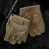 SABADO Custom Half Finger Fingerless Outdoor Army Tactical Half Fingerless Glove 