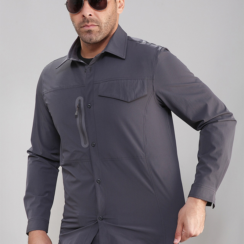 SABADO Men's UV Protection Long Sleeve Shirt