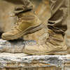 SABADO Men's Waterproof Suede Combat Tactical Boots