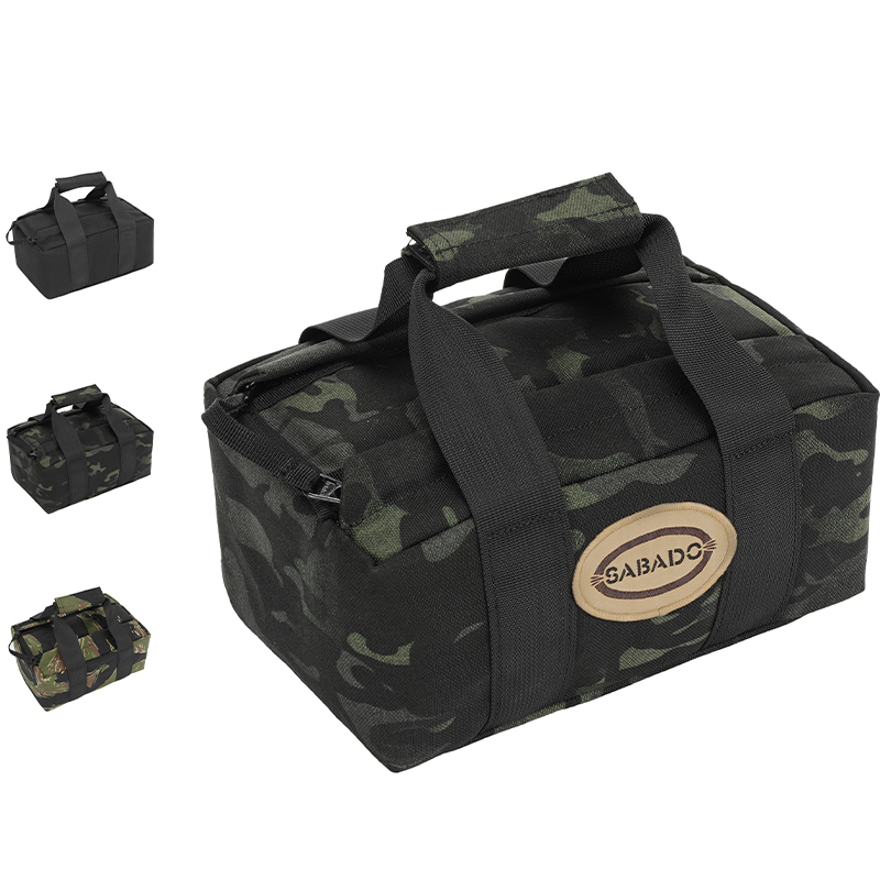 SABADO 1000D Nylon Durable Molle Tactical Range Ammo Hand Bag For Outdoor Shooting Hunting