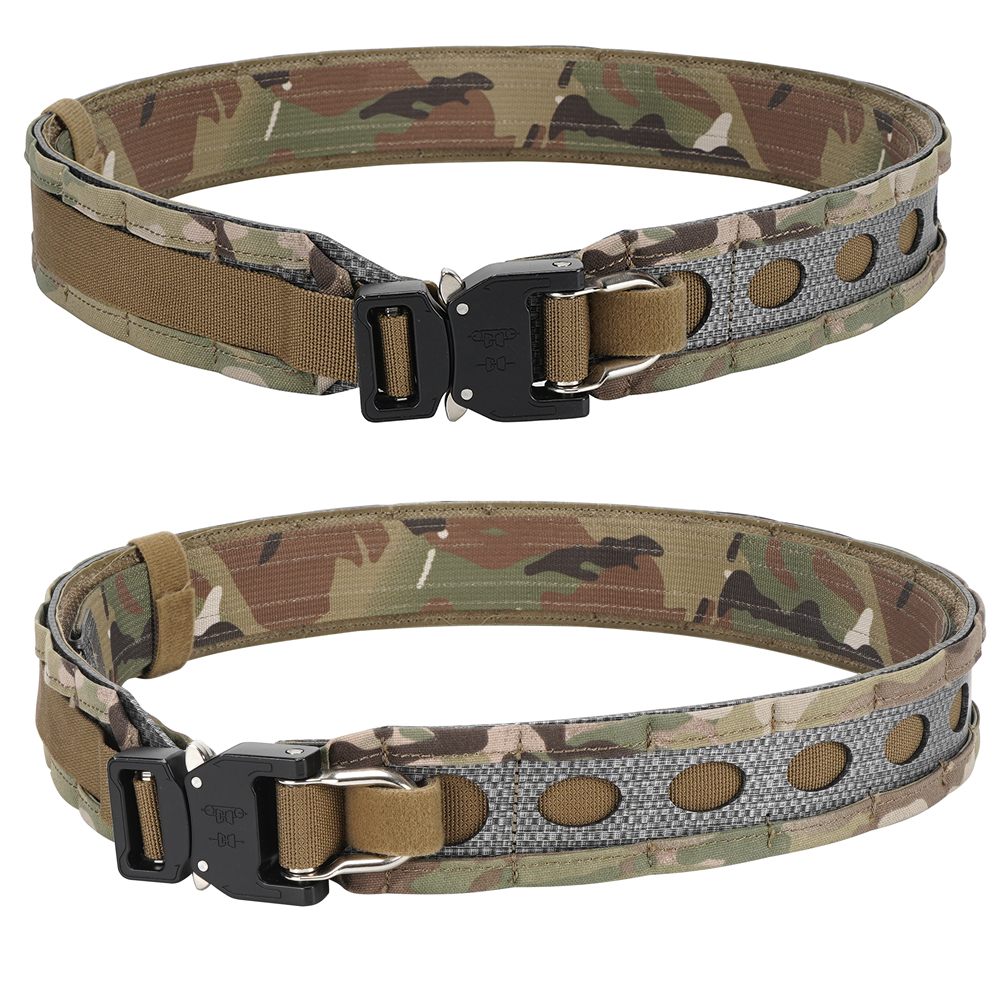 SABADO Lightweight Durable Nylon Tactical Combat Belt Quick-Release Molle Design