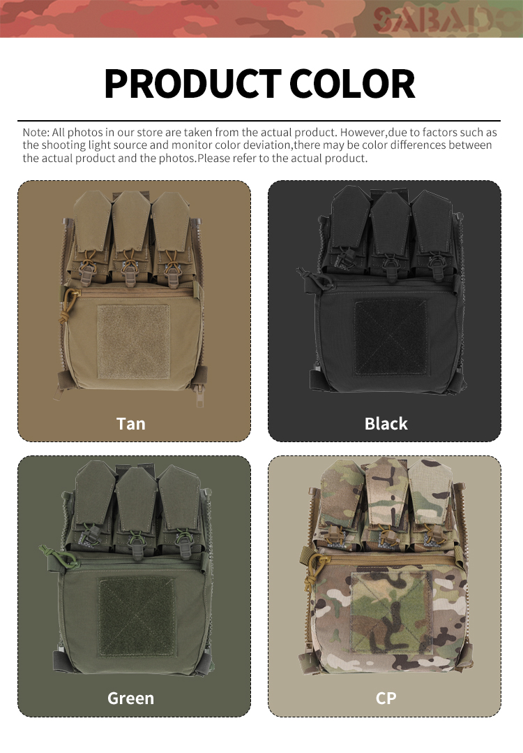 Plate Carrier Panel Color