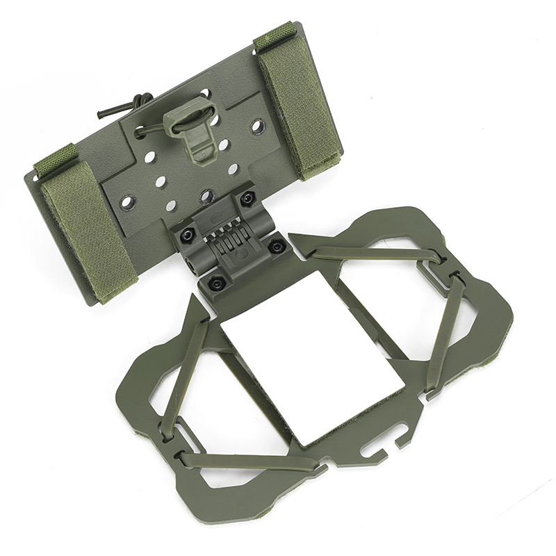 SABADO MOLLE Lightweight Folding Plate Carrier Navigation Mobile Phone Pouch For Adjustable Tactical Vest Cell Phone Holder