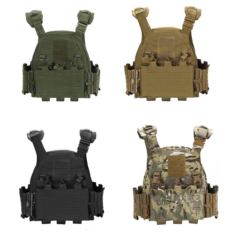 SABADO Camouflage Plate Carrier with Quick Release Buckle