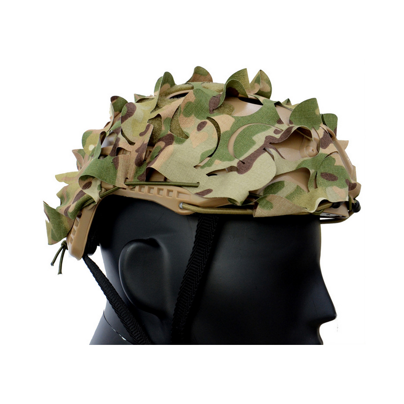 SABADO Factory ODM Camouflage Accessories Customized Camo Laser Cut Net Airsoft Tactical Helmet Cover