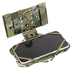 SABADO MOLLE Lightweight Folding Plate Carrier Navigation Mobile Phone Pouch For Adjustable Tactical Vest Cell Phone Holder