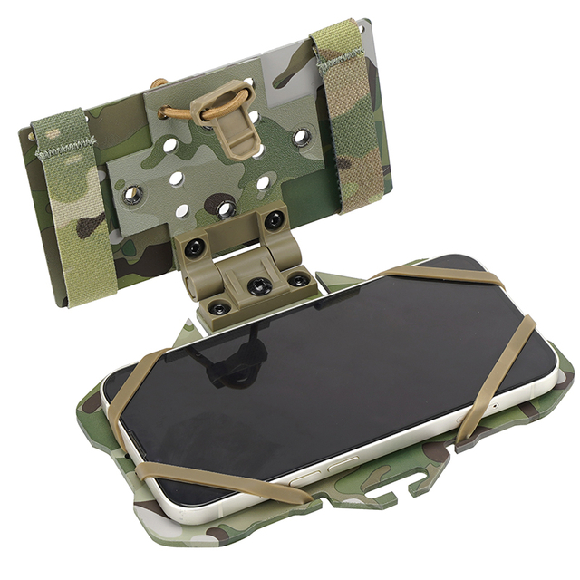 SABADO MOLLE Lightweight Folding Plate Carrier Navigation Mobile Phone Pouch For Adjustable Tactical Vest Cell Phone Holder