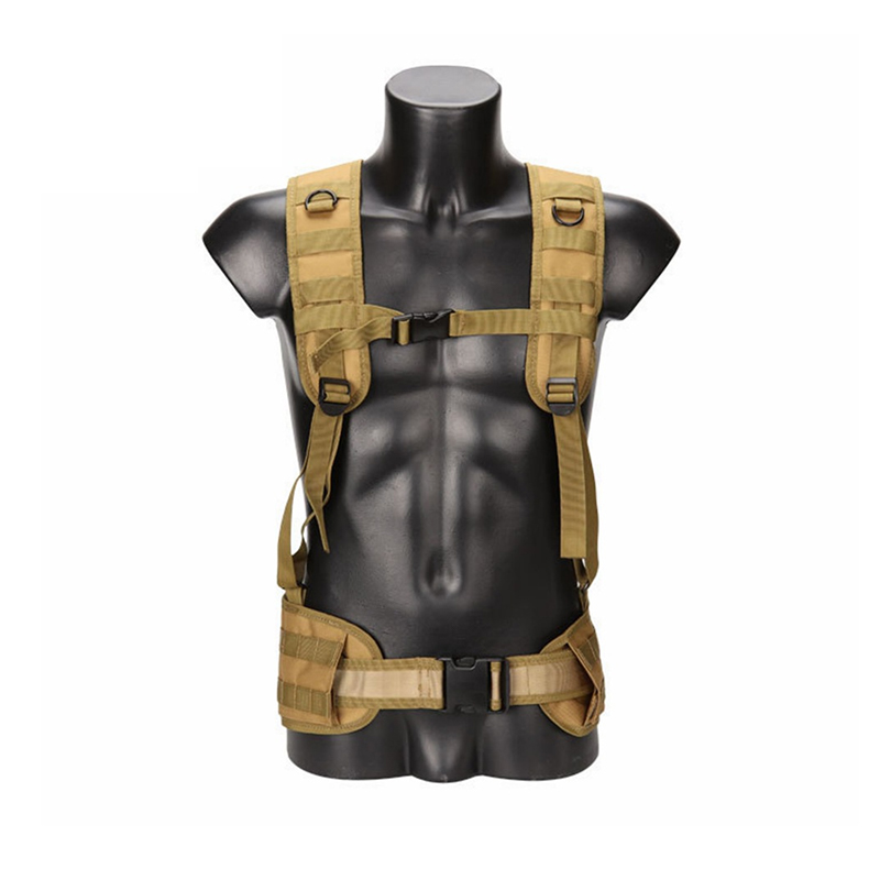 SABADO Lightweight Adjustable Tactical Belt Suspenders Durable Molle System Airsoft Belts for Fat Guys Police