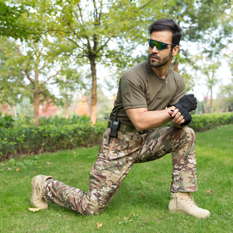 SABADO Camouflage Cargo Trousers for Men