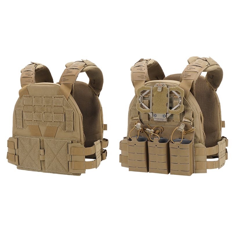SABADO KZ Military Green Tactiacl Plate Carrier Quick Release Shoulder Strap Paintball Airsoft Hunting Vest