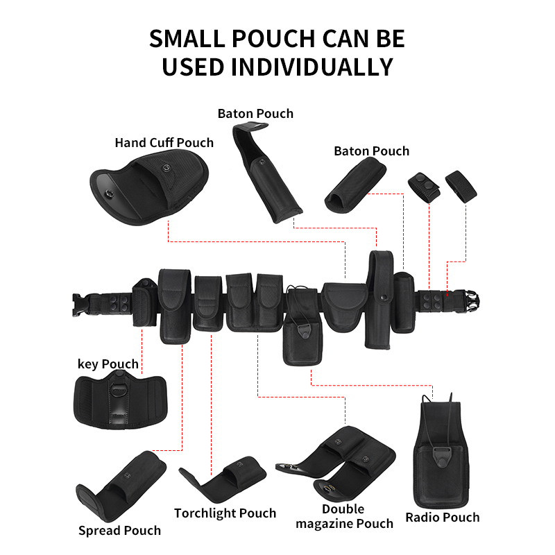 SABADO 8 in 1 Oxford Outdoor Utility Tactical Duty Belt