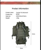 SABADO Large Hiking Backpack Military Rucksack