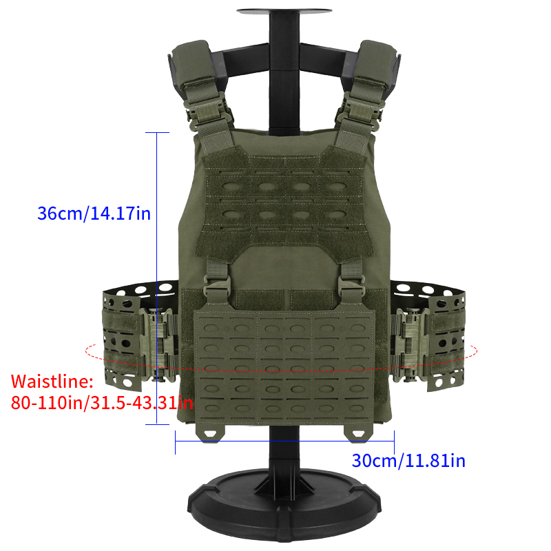 SABADO MPCS Lightweight Laser Cutting Tactical Plate Carrier Vest