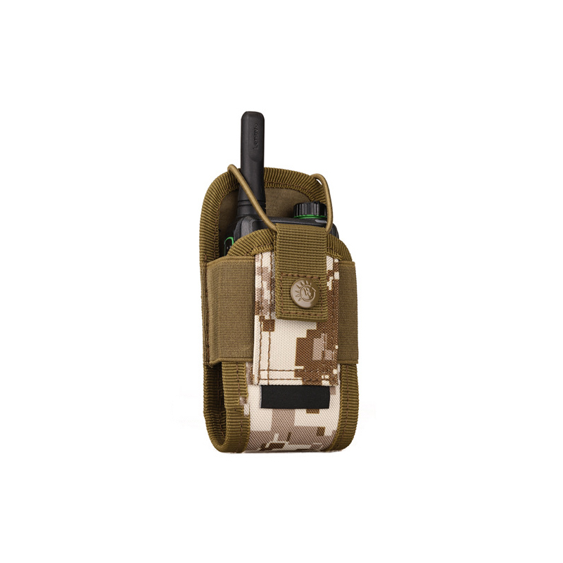 SABADO Universal Molle System Outdoor Tactical Interphone Radio Holster Radio Pouch