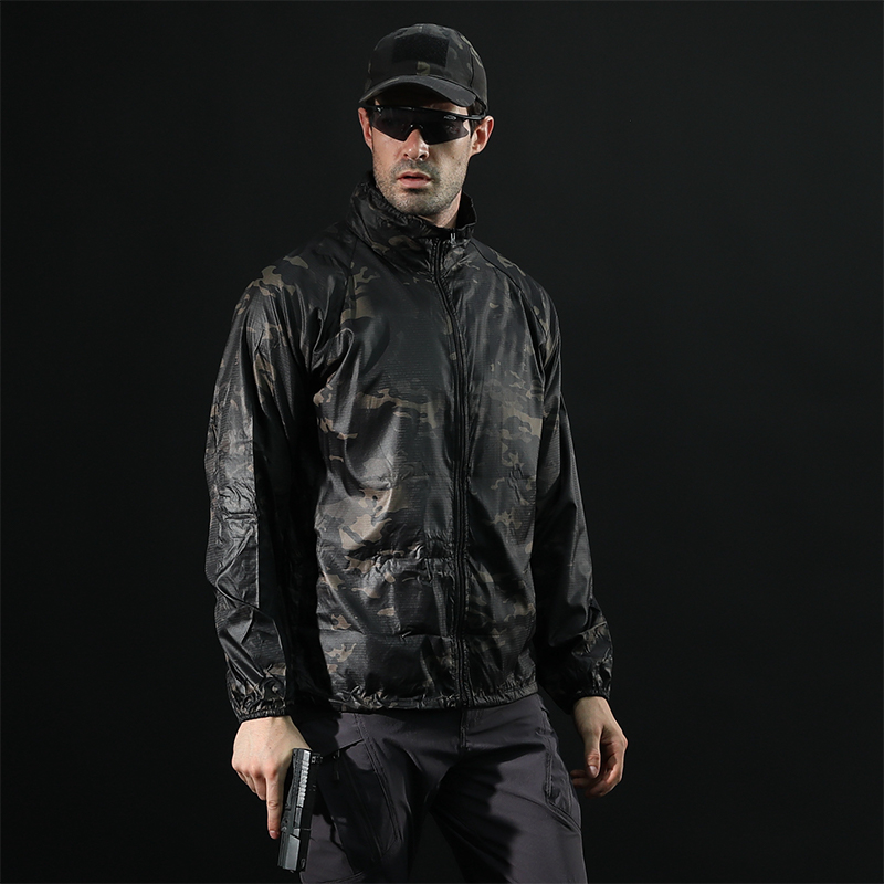  SABADO Waterproof Thin Hood Raincoat Quick Dry Skin Jackets