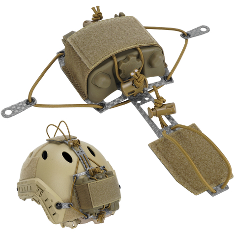 SABADO Tactical Helmet Counterweight Pouch NVG Battery Holder 